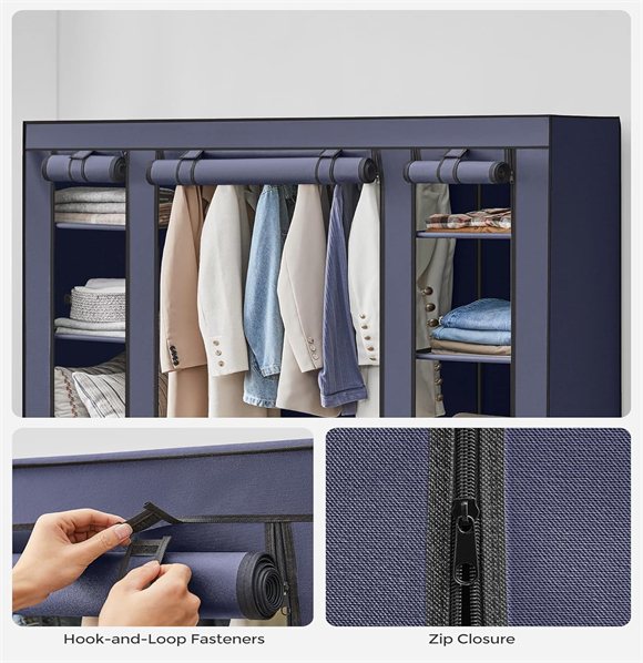 portable wardrobe china factory
